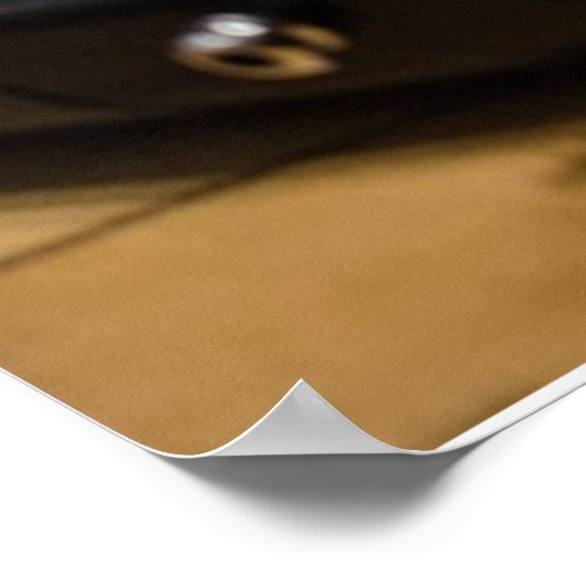 Bass Guitar Poster (Ecke)