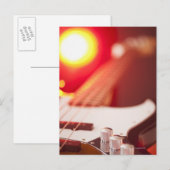 Bass Guitar Postkarte (Vorne/Hinten)