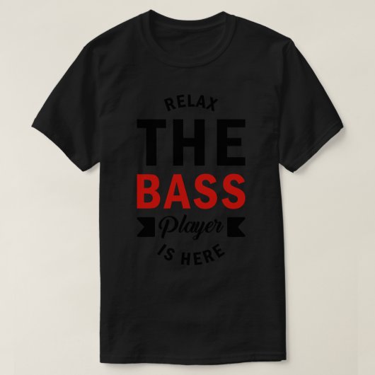 Bass Guitar T-Shirt (Design vorne)