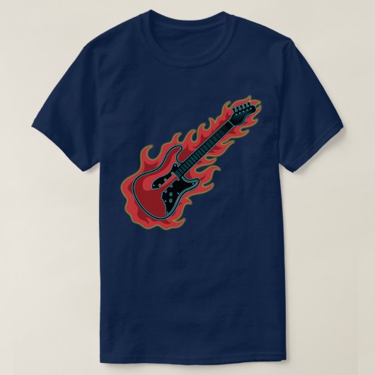 Bass Guitar T-Shirt (Design vorne)