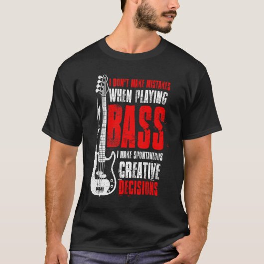 Bass Guitar T - Shirt für Gitarre_fullprint (Vorderseite)