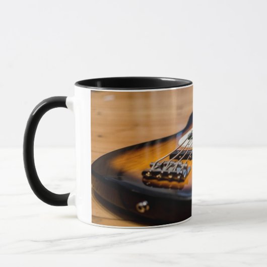 Bass Guitar Tasse (Links)