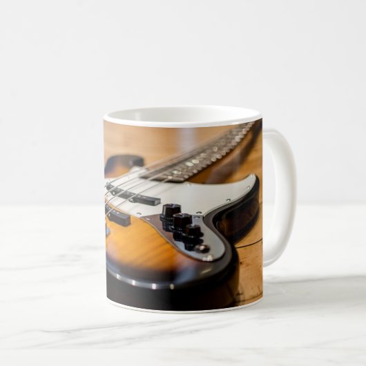 Bass Guitar Tasse (VorderseiteRechts)