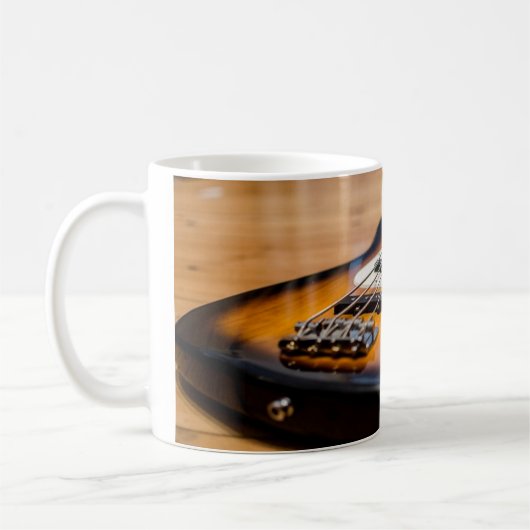 Bass Guitar Tasse (Links)
