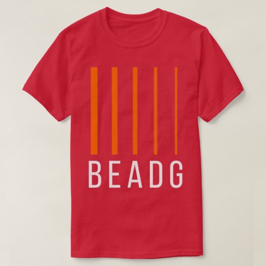 Bass Guitarist Geschenk BEADG 5 String T-Shirt (Design vorne)