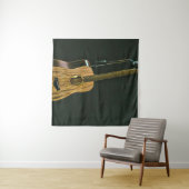 Bass guitarist gift wandteppich (Beispiel (Horizontal))