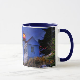 Bass-Hafen-Leuchtturm, Maine Tasse
