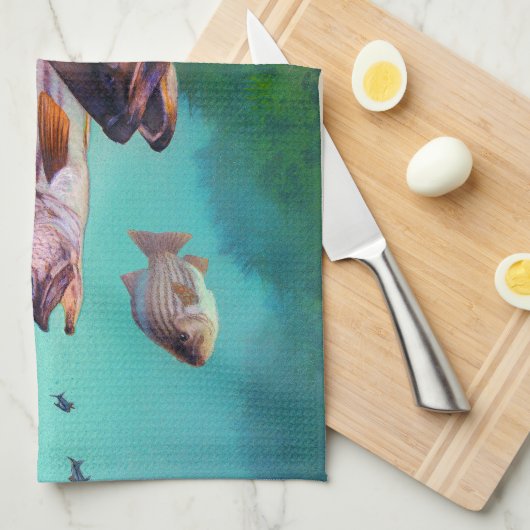 Bass Handtuch (Viertel Falte)