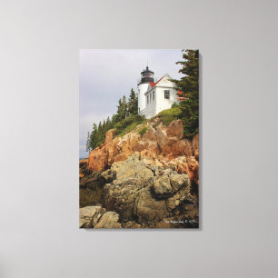 Bass Harbor Head Light Station Leinwanddruck