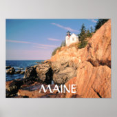 BASS HARBOR HEAD LIGHTHOUSE POSTER (Vorne)