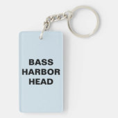 BASS HARBOR HEAD SCHLÜSSELANHÄNGER (Rückseite)