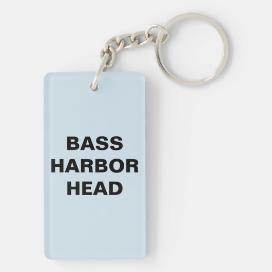 BASS HARBOR HEAD SCHLÜSSELANHÄNGER (Rückseite)