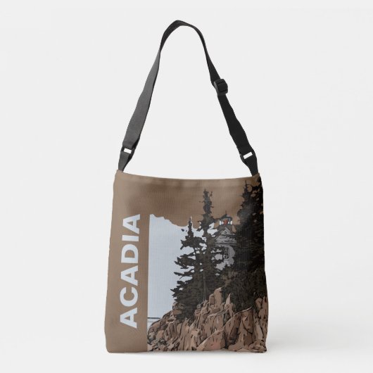 BASS HARBOR HEAD TRAGETASCHEN MIT LANGEN TRÄGERN (Rückseite)