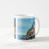 Bass Harbor Leuchtturm Kaffeetasse (VorderseiteRechts)