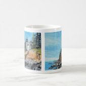 Bass Harbor Leuchtturm Kaffeetasse (Mittel)
