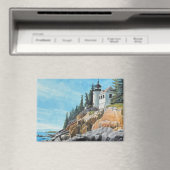 Bass Harbor Leuchtturm Magnet (In Situ (Geschirrspüler))