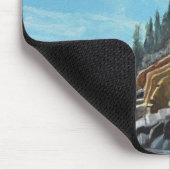Bass Harbor Leuchtturm Mousepad (Ecke)
