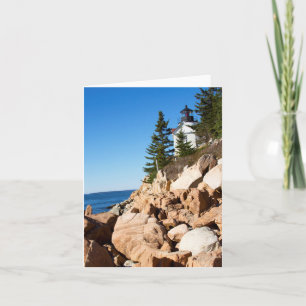 Bass Harbor Lighthouse Karte