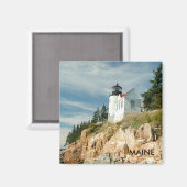 BASS HARBOR LIGHTHOUSE, MAIN MAGNET (Vorderseite/Rückseite)