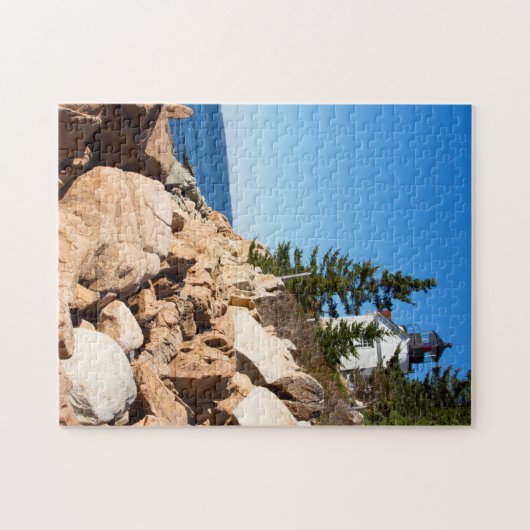 Bass Harbor Lighthouse Puzzle (Horizontal)