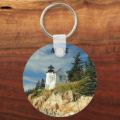 BASS HARBOR, MAINE SCHLÜSSELANHÄNGER (Vorderseite)