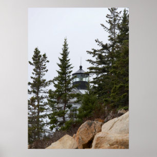 Bass Harbour Head Light Poster - 2