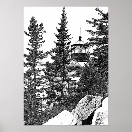 Bass Harbour Head Light Poster - 6 (Vorne)