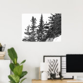 Bass Harbour Head Light Poster - 7 (Heimbüro)