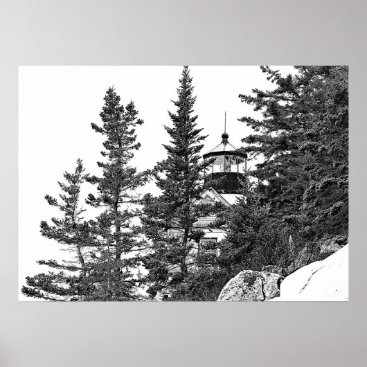 Bass Harbour Head Light Poster - 7 (Vorne)