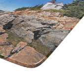 Bass Harbour Head Lighthouse, Maine Cutting Board Schneidebrett (Ecke)