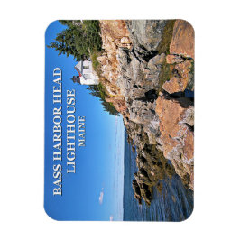 Bass Harbour Head Lighthouse, Maine Foto Magnet