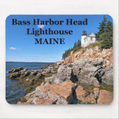 Bass Harbour Head Lighthouse, Maine Mousepad (Vorne)
