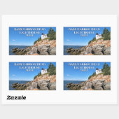 Bass Harbour Head Lighthouse, Maine Stickers (Blatt)