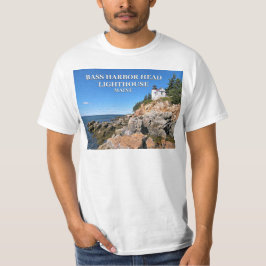 Bass Harbour Head Lighthouse, Maine T - Shirt