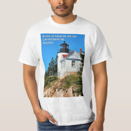 Bass Harbour Head Lighthouse, Maine T - Shirt