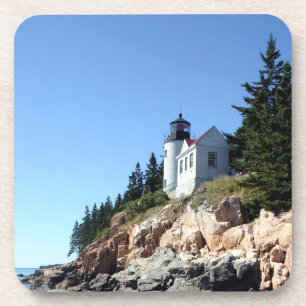 Bass Harbour Light Getränkeuntersetzer