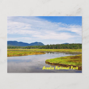 Bass Harbour Marsh Postcard Postkarte
