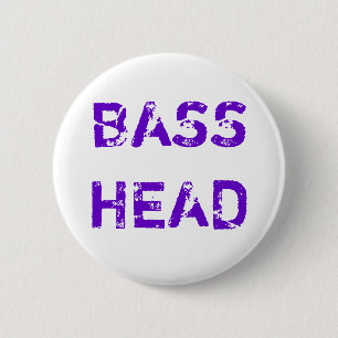Bass-Hauptknopf (lila Text) Button
