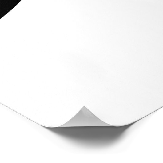 Bass Head Poster (Ecke)