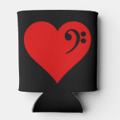Bass Heart Dosenkühler (Rückseite)