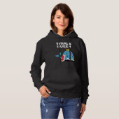 Bass Invader Euphonium Player Brass Euphonium Hoodie (Vorne ganz)