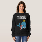 Bass Invader Euphonium Player Brass Euphonium Sweatshirt (Vorne ganz)