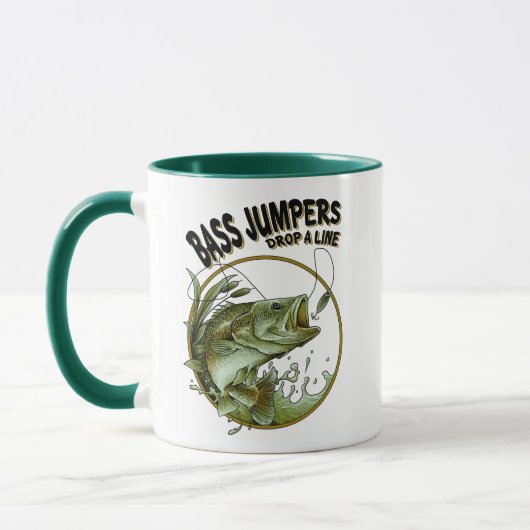 Bass Jumpers FIshing Tasse (Links)