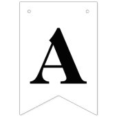 Bass Jumping Fishing Happy Birthday Wimpelkette (Dritte Fahne)