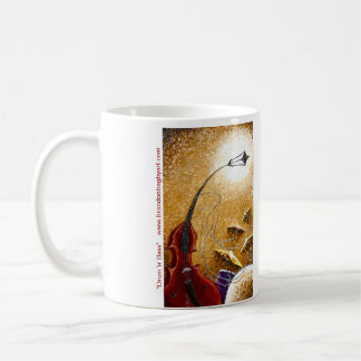 Bass-Kaffee-Tasse der Trommel-"n" Kaffeetasse
