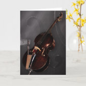 Baß - Karte (Gelbe Blume)