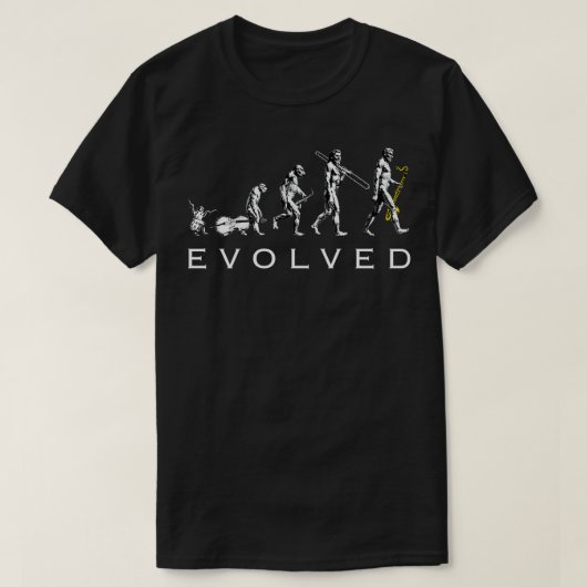 Bass Klarinette-Evolution T-Shirt (Design vorne)
