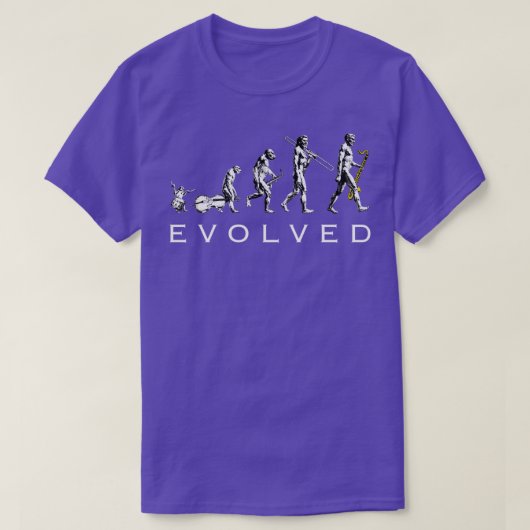 Bass Klarinette-Evolution T-Shirt (Design vorne)