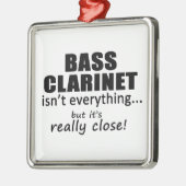 Bass-Klarinette ist nicht alles Silbernes Ornament (Links)