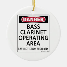 Bass-Klarinettenbereich Keramikornament